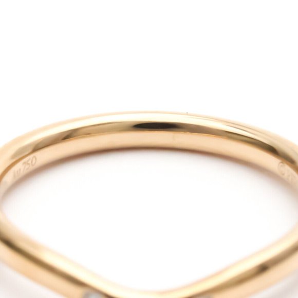 Elegant Rose Gold Ring with Diamonds - Picture 4 of 9